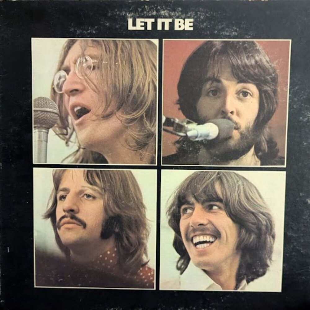 The Beatles Let It Be LP GF VTG Vintage Vinyl Record LP Apple Records – AR 34001